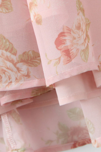 Mila Sommer-Midikleid Mila Sommer-Midikleid Rosa Chic 